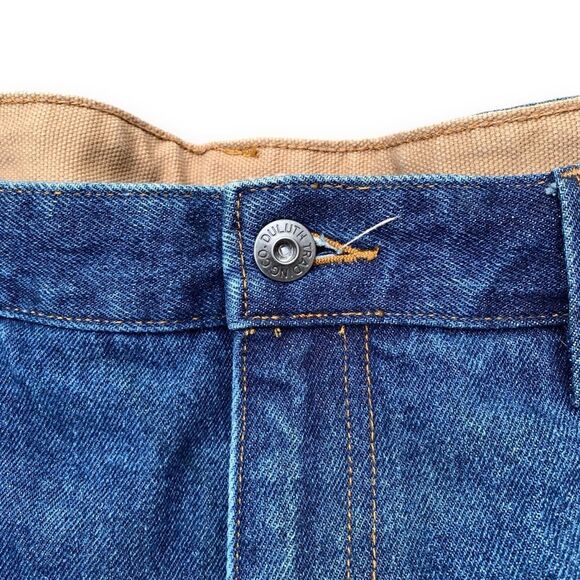 Duluth Trading Co. 100% Cotton Denim Jeans with Stains Men’s 40 x 32 - Picture 5 of 13